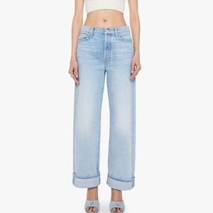 Mother The Dodger Button Hover Cuff Jeans